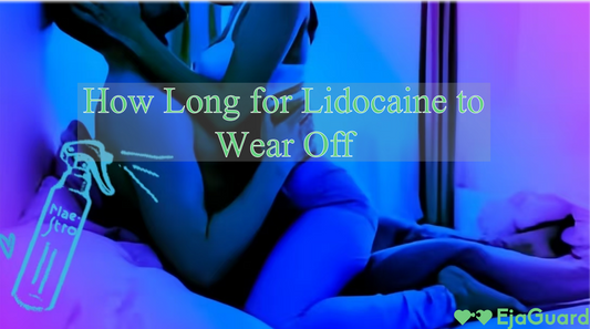 An image of a couple using Lidocaine Product like Ejaguard's delay spray to see how long lidocaine can wear off