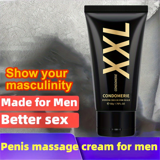50 ml (1,76 oz) Gang Breakthrough Selbstmassagecreme zur Penisvergrößerung für Männer – Steigern Sie Ihr Selbstvertrauen, Ihre Ausdauer und Ihre Leistung durch intensives Training – Perfekt für Fitnessbegeisterte und Sportler