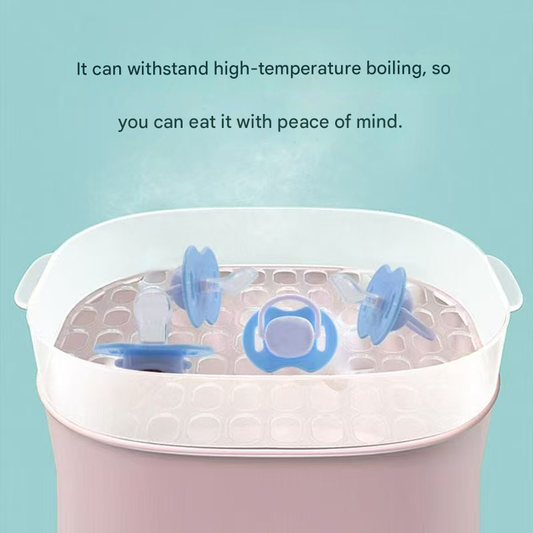 Disposable teats being pacifiers for babies