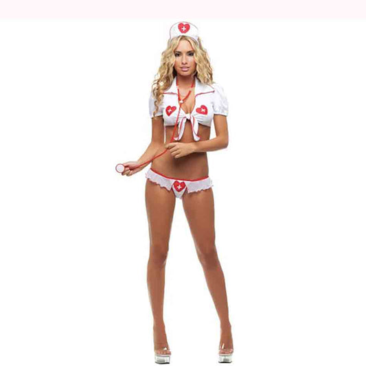 Disfraz de estudiante travieso con lazo bonito, uniforme sexy con entrepierna hueca, juego de rol apasionado, mejora del placer sexual, lencería y ropa interior sexy para mujer, accesorios para adultos, mujeres, parejas, talla única