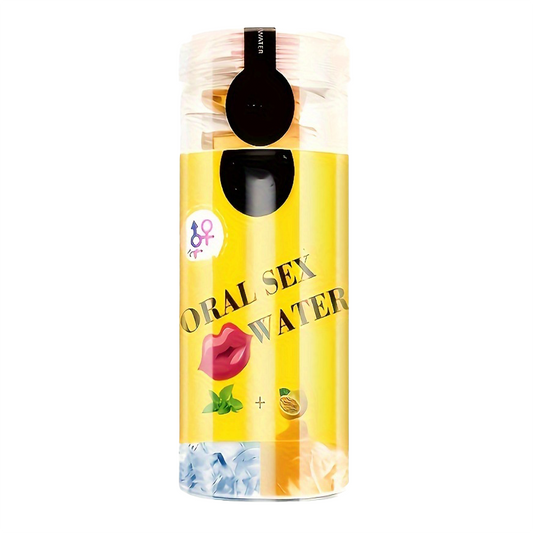 "JIAOYUE Sexual Pleasure Enhancer Gel 100g in Lemon & Mint flavor, designed to enhance clitoral, vaginal, and G-Spot sensitivity."