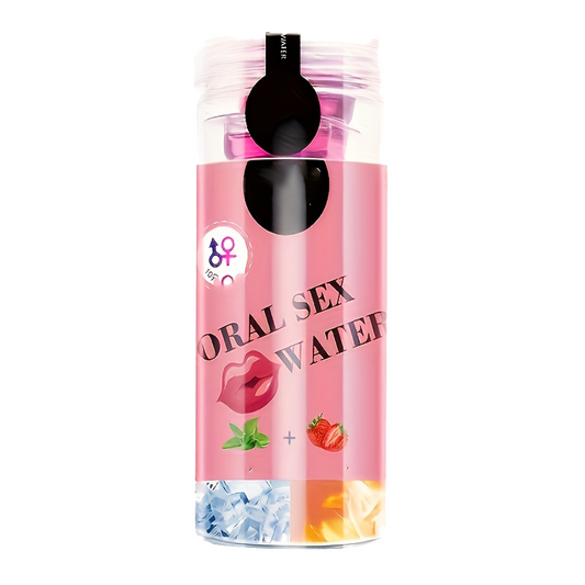 "JIAOYUE Sexual Pleasure Enhancer Gel 100g in Strawberry & Mint flavor, formulated to boost clitoral, vaginal, and G-Spot sensitivity."