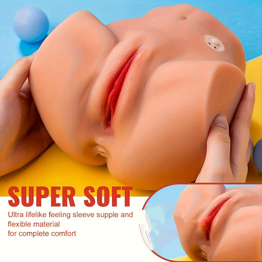 Xingse 1 pieza Masturbador masculino con muñeca sexual vibratoria automática, con 3 velocidades y 7 frecuencias de vibración, Masturbador, Muñeca de cuerpo femenino realista Masturbador masculino, Juguetes sexuales para adultos para hombres.