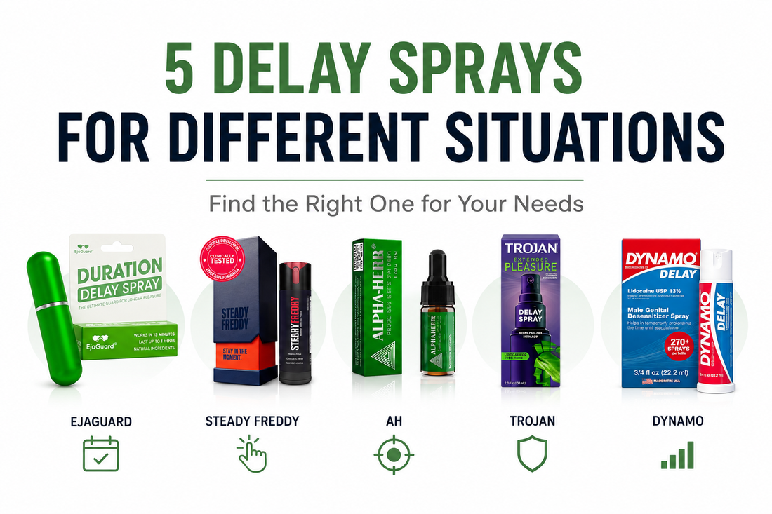 Top 5 Delay Sprays for Different Situations