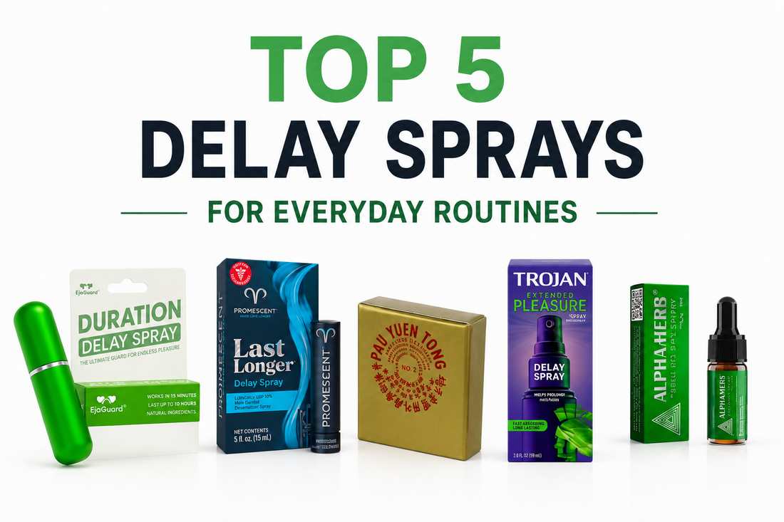 Top 5 Delay Sprays for Everyday Routines