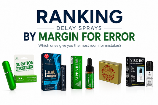 Top 5 Delay Sprays Ranked by Margin for Error