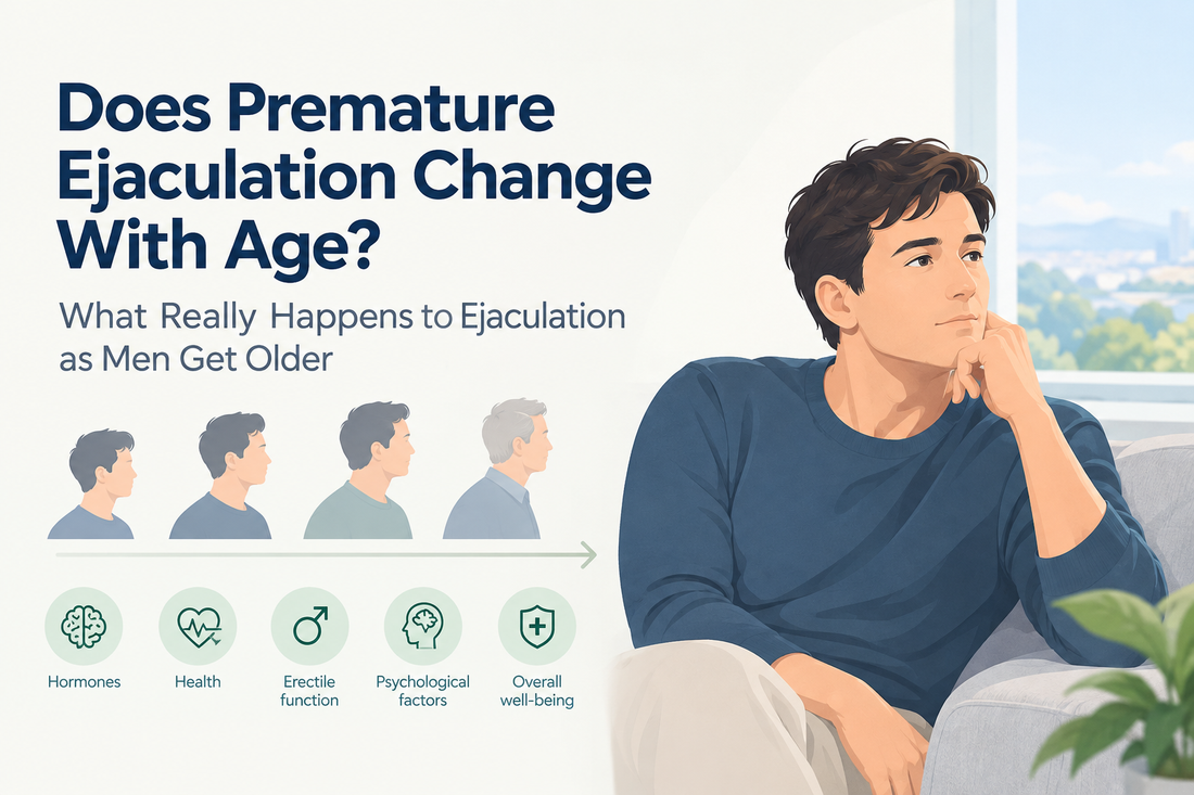 Does Premature Ejaculation Change With Age? What Really Happens to Ejaculation as Men Get Older