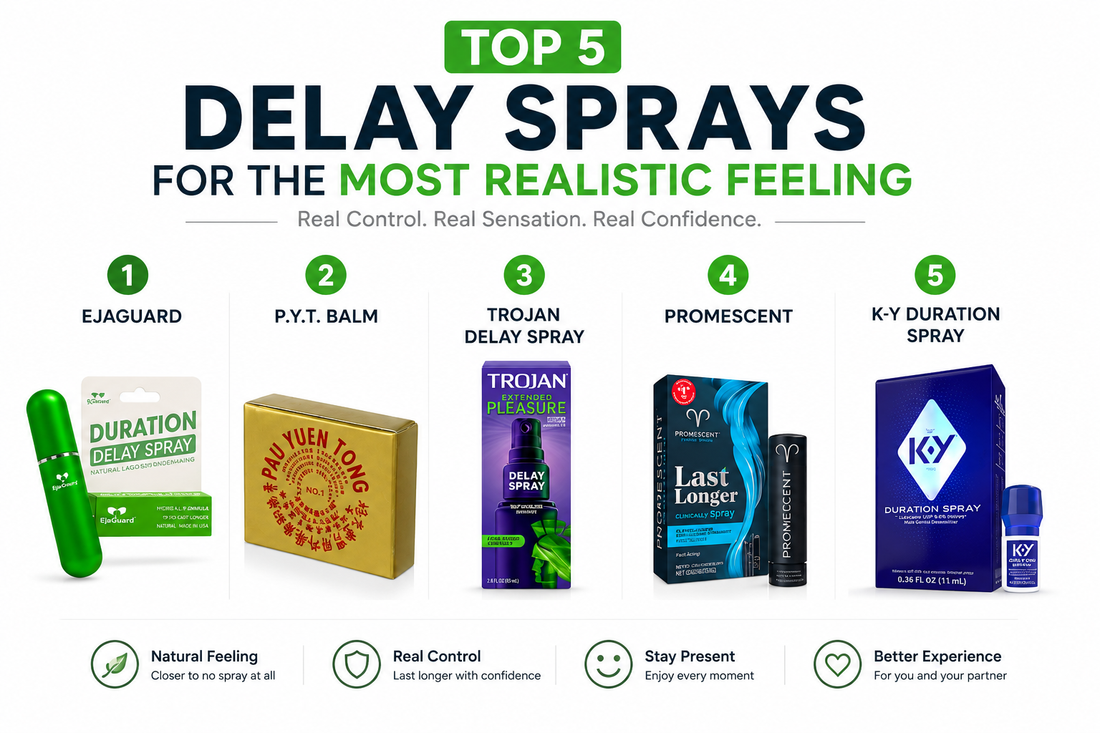 Top 5 Delay Sprays for the Most Realistic Feeling (2026)