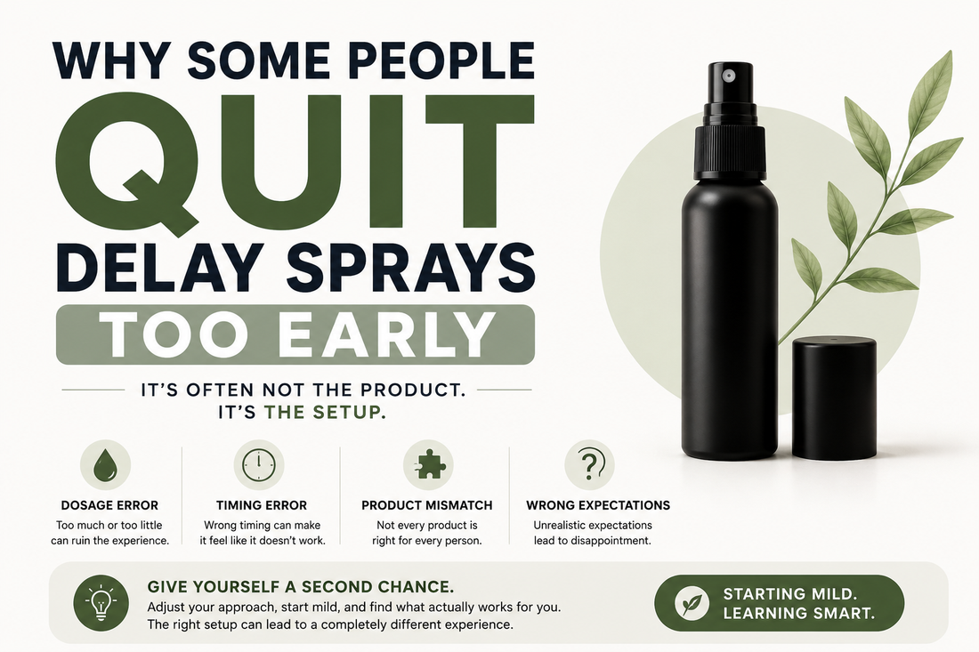 Why Some People Quit Delay Sprays Too Early