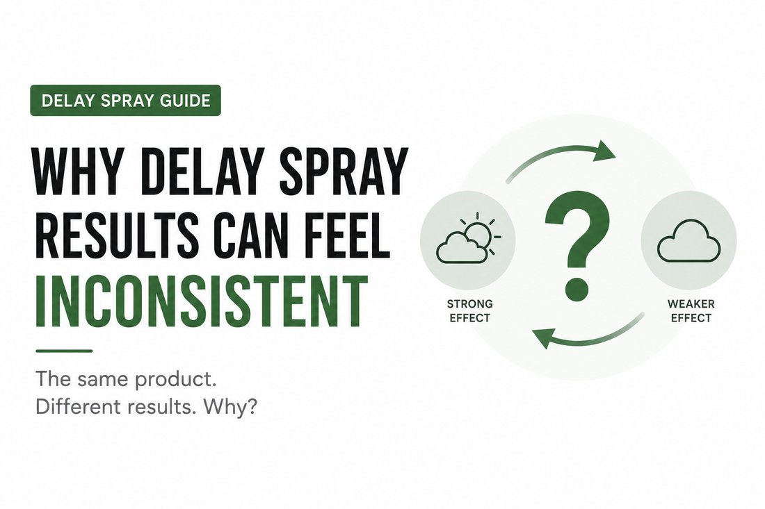 Why Delay Spray Results Can Feel Inconsistent