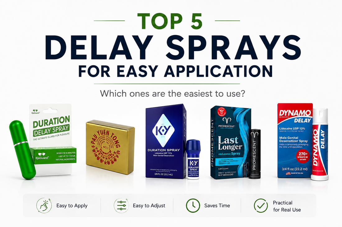 Top 5 Delay Sprays for Easy Application