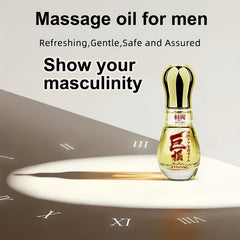 23ml(0.777oz) Gang 1pc Men's Massage Oil Penis Enhancement Men Energy For Care Delay Performance Boost Strength