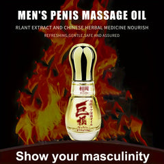 23ml(0.777oz) Gang 1pc Men's Massage Oil Penis Enhancement Men Energy For Care Delay Performance Boost Strength