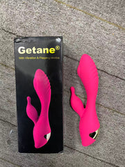 Weiblicher Rabbit-Vibrator zur Stimulation von Klitoris und G-Punkt, geräuschloser Vaginalmassager mit 10 Frequenzstufen, Sexspielzeug für Erwachsene 