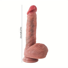 YiQing Thrusting Dildo Vibrator - Remote Control With Vibrating And Thrusting Modes G Spot Dildo With Strong Suction Cup Realistic Dildos For Stimulation Sex Toys For Adults.