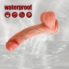 YiQing Thrusting Dildo Vibrator - Remote Control With Vibrating And Thrusting Modes G Spot Dildo With Strong Suction Cup Realistic Dildos For Stimulation Sex Toys For Adults.