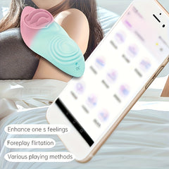 GD 1pc Wearable Butterfly Vibrators With Triple Tongue Licking Vibrator App Control Vibrating Eggs, Rechargeable Panty Vibrator Clitorals Stimulator Vibrating Panties Wearable Sex Toy For Women, Lesbian, LGBTQs, Couples