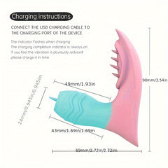 GD 1pc Wearable Vibrators With Triple Tongue Licking Vibrator App Control Vibrating Eggs, With 10 Vibrations, 2 In 1 Dildo & Vibrating Panties Dual Sex Stimulator For G Spot Clit, Invisible Butterfly, Adult Sex Toys For Women Couples, Lesbian, LGBTQS