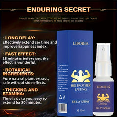 20ml(0.68oz) LS Sex Delay Spray For Men, Male Penis Extender, Desensitizing Delay Product To Prevent Premature Ejaculation And Penis Enlargement Spray - Adult Products for Enlargement & Thickening For Man.