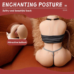 Xingse 1pc Automatic Sucking Sex Doll Male Masturbator, Realistic Vagina Male Adult Toy With Sucking Vibrating Modes,  For Men Pleasure.