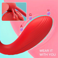 9.5cm/3.74inch Hongjianda 1pc Wearable Vibrators, With Vibrator App Control Vibrating, For G Spot Clit, Invisible Butterfly, Adult Sex Toys For Women Couples, Lesbian, LGBTQS