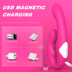 21cm/8.26inch S 9 Modes of Pleasure: 1 Pc Strapless Strap-On G-Spot Vibrator For Women - Anti-Slip Remote Control Realistic Double-Ended Dildo Vibrating Butt Plug