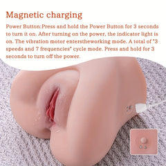 Xingse 1pc Automatic Vibrating Sex Doll Male Masturbator, With Vibrati EjaGuard Xingse 1pc Automatic Vibrating Sex Doll Male Masturbator, With Vibrati EjaGuard