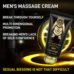 50g(1.69oz) Gang Penis Enlargement  Men's Penis Intimate Massage Essential Cream, Penis Delay Performance Boost, Boost Male Physical Endurance & Hardness - Increases Partner Desire And Male Attractiveness, External Body Massage Oil