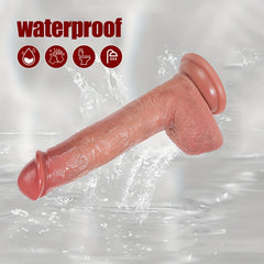 YiQing Thrusting Dildo Vibrator - Remote Control With Vibrating And Thrusting Modes G Spot Dildo With Strong Suction Cup Realistic Dildos For Stimulation Sex Toys For Adults.