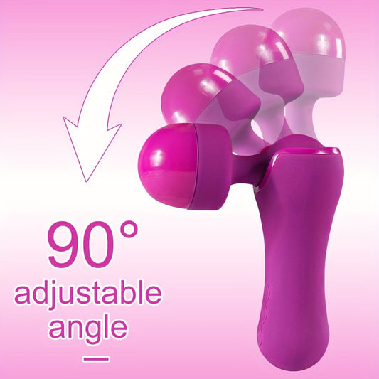 18cm/7.08inch Xingse 1pc Women Massager Vibrator With 10 Vibrating Modes, Dual Pleasure Clitoral And Vaginal Stimulation, Safe Material And USB Rechargeable, Adult Sex Toys For Women Female Couples.