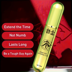 8ml(0.27oz) Gang  1pc Time Delay Spray Male Time Delay Sex Spray, Men's Time Delay Spray, Long Lasting Erotic Men's Sex Supplies