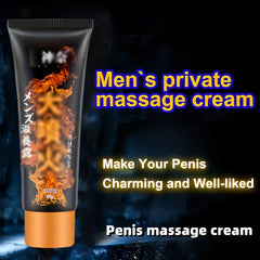 50g(1.69oz) Gang Penis Enlargement  Men's Penis Intimate Massage Essential Cream, Penis Delay Performance Boost, Boost Male Physical Endurance & Hardness - Increases Partner Desire And Male Attractiveness, External Body Massage Oil