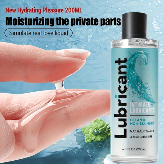 200ml(6.8oz) JIAOYUE Water Based Lube, Long-Lasting For Men, Women And Couples, For Toys