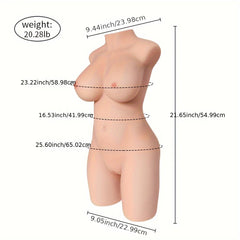 Xingse Automatic Vibrating Sex Doll Male Masturbator, With Vibrating Modes, Masturbator, Lifelike  Female Body Doll Male Masturbator, Adult Sex Toys For Men.