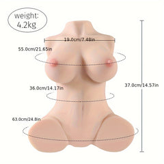 Xingse Male Sex Doll Masturbator, Male Masturbator, Erotic Sex Toys, Relieve Stress, Female Doll Torso Big Boob Realistic Vagina, Adult Sex Toys For Men Pleasure.