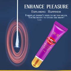 18g(0.63oz) Gang Sexual Pleasure Enhance, Lasting And Strong, Lift Sensitivity For Couples, Prevent Dryness, Adopt Natural Factor, Keep it Smooth For a Long Time, and Bring The Other Person Sex Pleasure, Enhance Sexual Desire Women Men, Lesbian.