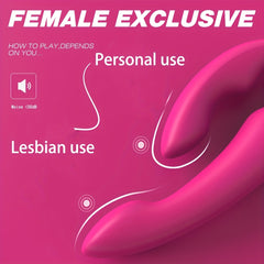 21cm/8.26inch S 9 Modes of Pleasure: 1 Pc Strapless Strap-On G-Spot Vibrator For Women - Anti-Slip Remote Control Realistic Double-Ended Dildo Vibrating Butt Plug