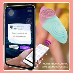 GD 1pc Wearable Butterfly Vibrators With Triple Tongue Licking Vibrator App Control Vibrating Eggs, Rechargeable Panty Vibrator Clitorals Stimulator Vibrating Panties Wearable Sex Toy For Women, Lesbian, LGBTQs, Couples