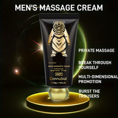 50g(1.69oz) Gang Penis Enlargement  Men's Penis Intimate Massage Essential Cream, Penis Delay Performance Boost, Boost Male Physical Endurance & Hardness - Increases Partner Desire And Male Attractiveness, External Body Massage Oil