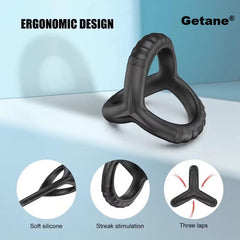 Men's silicone penis ring, soft penis ring