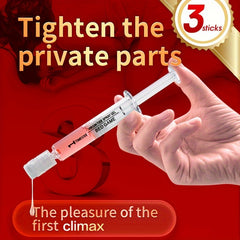 3X1.5ml(0.1oz) JIAOYUE Enhance Stimulation And Reduce Dryness Auxiliary Liquid, Suitable For Adult Couples, Women's Sexy