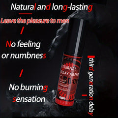 6ml(0.20oz) Interest 1pc Time Delay Spray Male Time Delay Sex Spray, Men's Time Delay Spray, Long Lasting Erotic Men's Sex Supplies