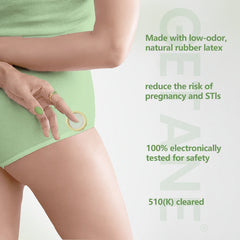 GETANE® Large 55mm Wide Fit Condoms – 36 Pack