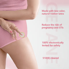 GETANE® Strawberry Flavor Condoms – Sweet Seduction 36 Pack