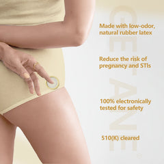 GETANE® Super Smooth Condoms – Extra 50% Lube, 36 Value Pack