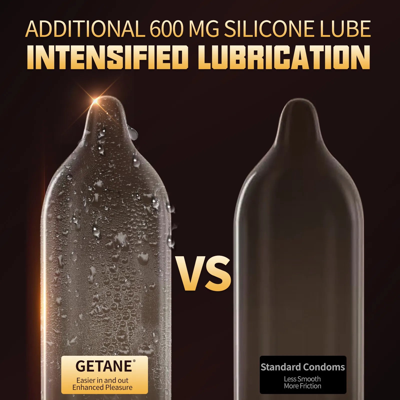 Getane Super Smooth Lubricated Condoms | Enhanced Pleasure, 10 Packs EjaGuard Getane Super Smooth Lubricated Condoms | Enhanced Pleasure, 10 Packs EjaGuard